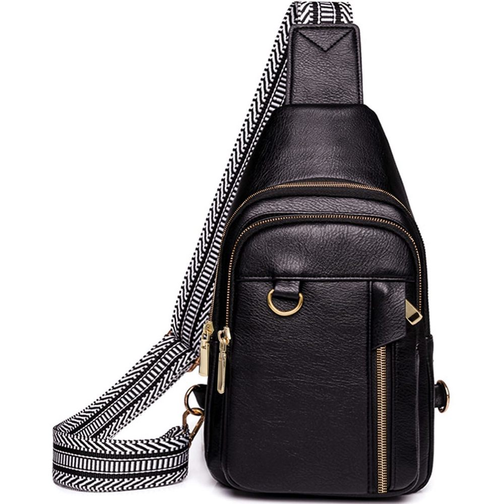 Crossbody Bags Men Crossbody Handbags Sling Bag Black T_T
